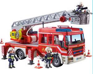Playmobil 9463 City Action Fire Ladder Unit with Extendable Ladder Now £35.60 @ jac in a box