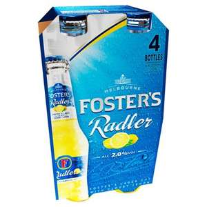 Fosters Radler Cloudy Lemonade 4x300ml £1.49 B&M