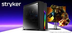 CCL Stryker Gaming PC - 2600x - RX590 Fatboy - 240GB SSD - 16GB - NO O/S £560.99 from CCL Online.