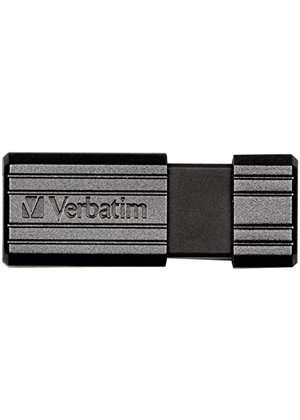Verbatim 128GB Store 'n' Go PinStripe USB Drive - Black now £8.99 delivered at Base
