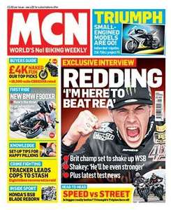 Motorcycle News 12 month (52 issues) + FREE Oxford Advanced Heated Grips (worth 79.99) £79.92 @ Great magazines