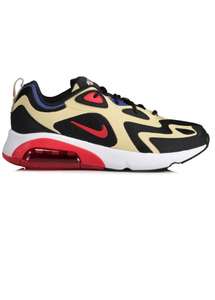 Nike Air Max 200 Trainers - Gold / Black - sizes 8, 9, 10 and 11 - £57.49 With Code @ Triads