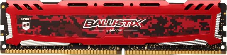 Up to 30% off offer eg. Crucial Ballistix Sport LT 3200 MHz, DDR4, DRAM, Memory, 16 GB, CL16, Red for £54.99 (More in OP) Delivered @ Amazon