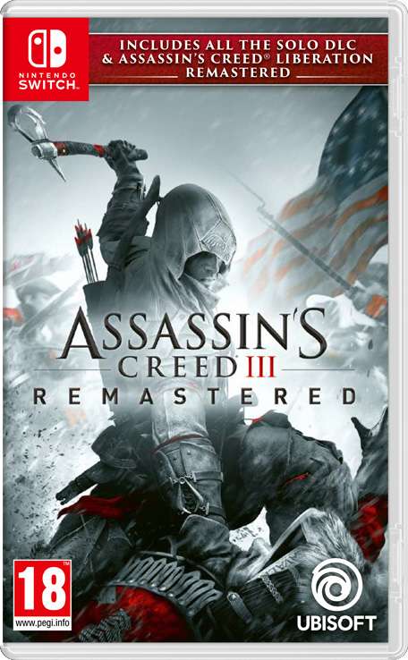 Assassins Creed 3 Remastered on Switch £11.09 uk eshop