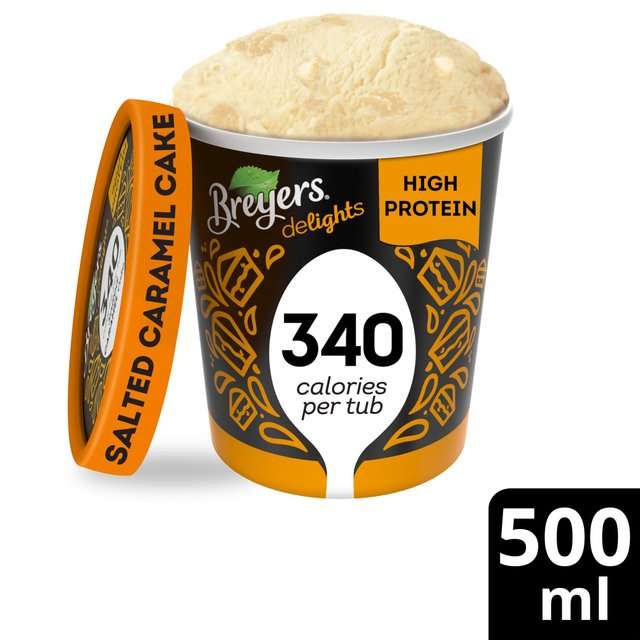 Breyers Delights Salted Caramel Cake 500ml / Breyers Delights Cookies & Cream Lower Calorie Ice Cream 500ml - £1.50 @ Morrisons