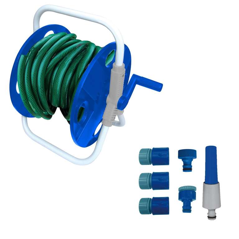 Compact Hose Reel - 25m for £10 @ Homebase (free click and collect)