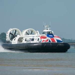 Family Day Return (off peak inc half term) to Isle of Wight by Hovercraft - 2 Adults & up to 3 Children £30 @ Hover Travel
