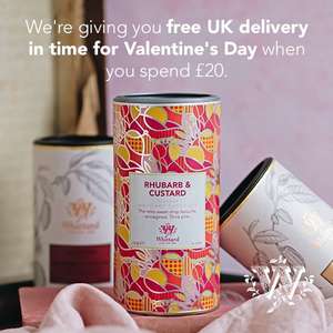 Free delivery when you spend £20 at Whittard of Chelsea