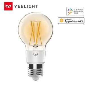 Xiaomi mijia yeelight smart LED Filament bulb for £11.86 (£8.72 for new users using code) delivered @ AliExpress Deals / Mi homes Store
