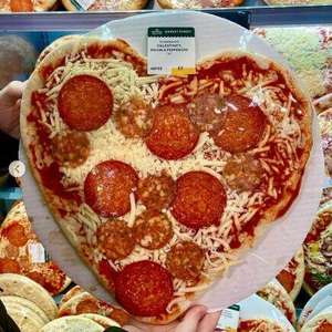 Heart shaped Valentine 14" Double Pepperoni Pizza (and other flavours) at Morrison's - only £3.00