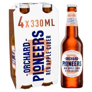 Bulmers Orchard Pioneer Red Apple Cider 4 Pack 330ml bottles £1.49 instore @ Home Bargains Crossgates Leeds
