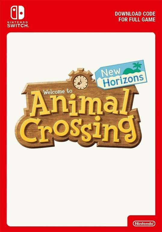 Animal Crossing New Horizons for Nintendo Switch - Download £36.85 @ ShopTo