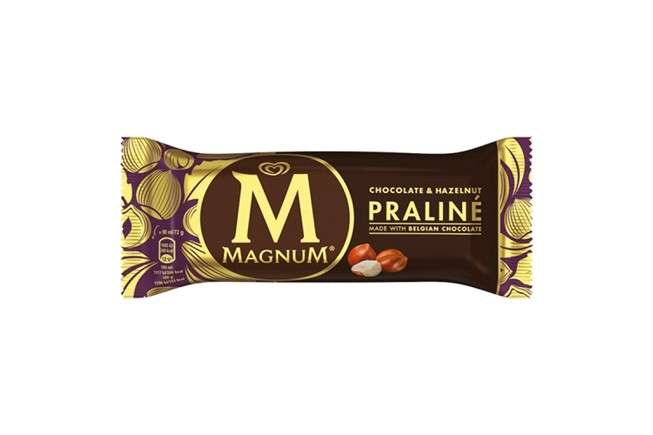 Magnum Chocolate And Hazelnut Praline Ice Cream 90Ml 30p Or 4 For £1 @ Heron Foods (Kingston Upon Hull)