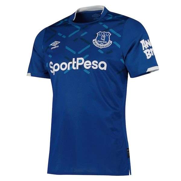 Everton FC Football Home Shirt 2019/2020 reduced from £55 to £15.68 with code, free C&C at Everton Direct