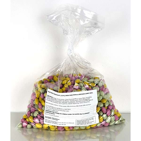 3kg Giant Bag Easter Treats With Speckled Chocolate Mini Eggs Approx. 1300 Eggs £15 (£14.25 With New User Code) @ Yankeebundles