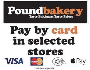Free gingerbread man at Crewe Poundbakery when making a purchase by card