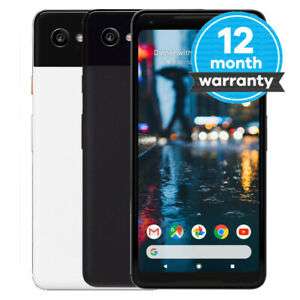 Google Pixel 2 XL Refurbished Good/very Good/pristine Black White 64GB (Unlocked) starting at £115.19 with code from Music Magpie/ebay