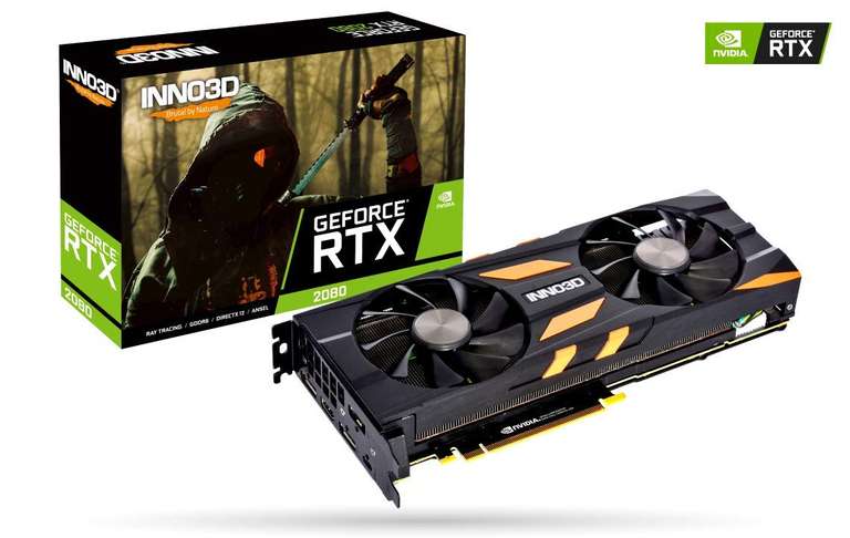 Inno3D GeForce RTX 2080 X2 OC 8192 MB GDDR6 - Black £498.45 @ Amazon
