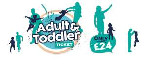 ADULT AND TODDLER DAY TICKETS £24 @ Drayton Manor Park Weekdays (Outside School Holidays)