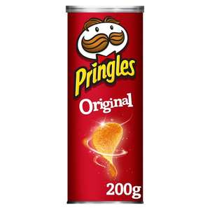 Pringles Crisps 200g All flavours £1.25 Tesco