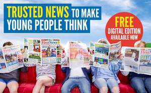 First News (Kids Newspaper) Free for a limited period - useful for home schooling/school closures