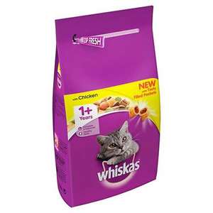 Whiskas Adult Dry Cat Food - Chicken - 7kg £13.50 + £4.99 delivery at Pet Planet