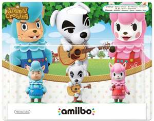 3 Pack (Reese + K.K. Slider + Cyrus) amiibo - Animal Crossing Collection (Nintendo Wii U/3DS) £10.75 Sold by bopster and Fulfilled by Amazon