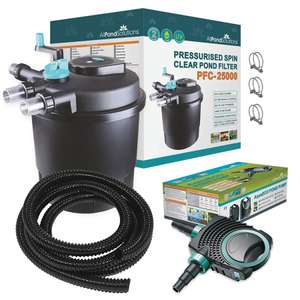 All Pond Solutions PFC-25000 FULL KIT Checking out at £269.99 @ All Pond Solutions