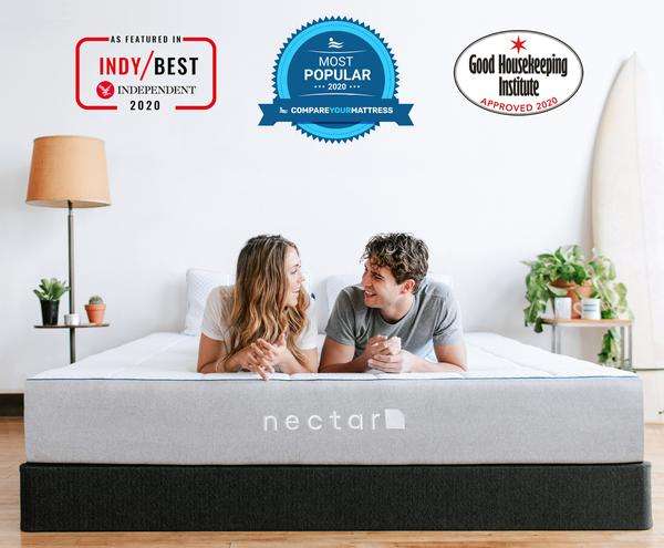 Nectar King Size mattress + 2 premium pillows + 365 day trial - £479.40 @ Nectar sleep