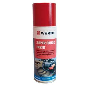 Wurth Super Quick Fresh Citrus Air Freshener 150ml £7.49 at Power Bulbs