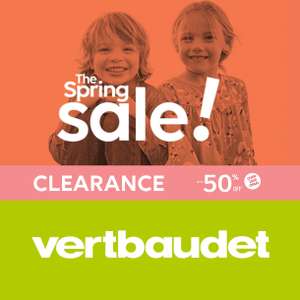 50% off Kids / Babies / Toddler / Maternity clothes with Free Delivery @ Vertbaudet