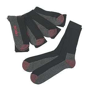 Dickies Cushion Crew Socks Black Size 7-11 [5 Pack] £6.39 + £5 Delivery @ Screwfix