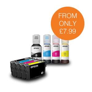Get 25% off all multipacks with code and 15% off all single inks with code at Epson