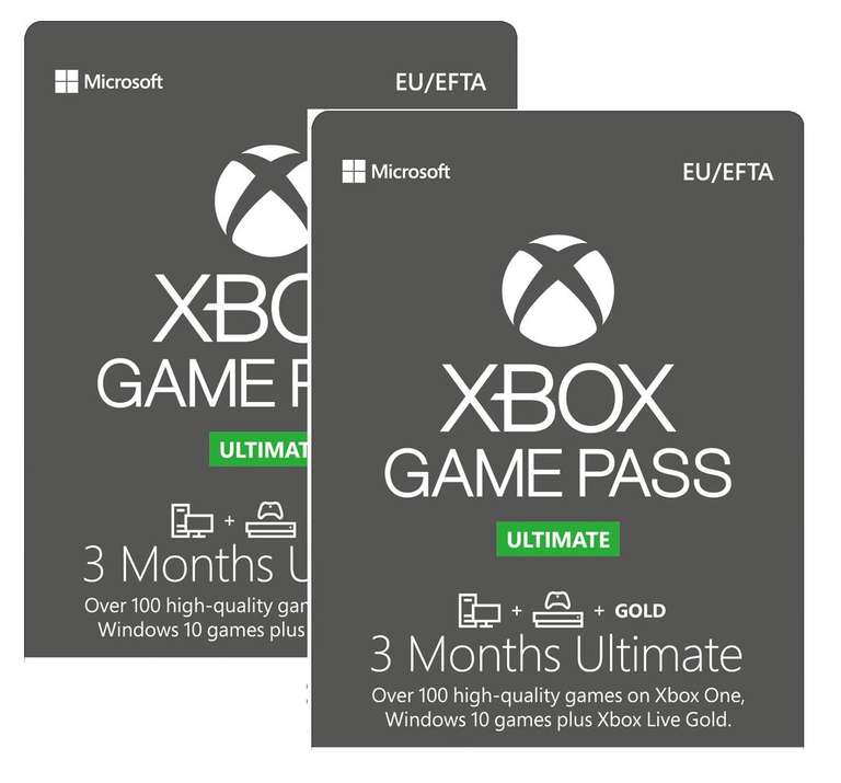 3 + 3 months Xbox One Game Pass Ultimate + Free 6 month Spotify Premium subscription for new Premium accounts - £32.99 @ Currys & PCWORLD