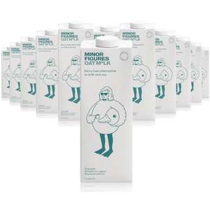 Minor Figures Oat Milk Bulk Multipack (12x1L) £21.29 delivered (£1.77 per item or £1.48 with free delivery) @ Tchibo Coffee
