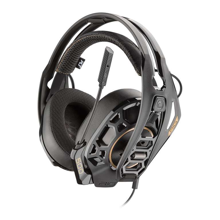 Plantronics Poly RIG 500 Pro HC Gaming Headset, Dolby Atmos®, PC/PS4/XBOX ONE - £35.99 Delivered @ Scan