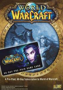 World of Warcraft 60 Day Pre-paid Game Card PC/Mac - £16.99 @ CDKeys