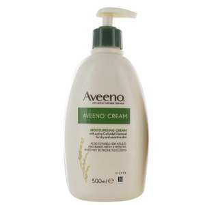 Aveeno Cream 500ml plus 10% off with code and free delivery if 4 purchased at PerfumePlusDirect for £6.35 (£25.40 for 4)