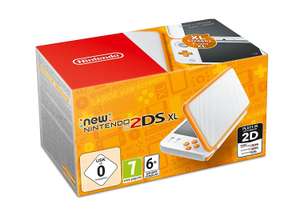 2ds XL White & orange £92.62 delivered at Amazon Germany
