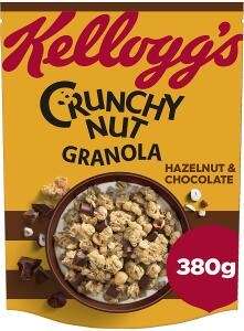 Kellogg's Crunchy Nut Granola Hazelnut & Chocolate or Fruit & Nut 380g - £1.50 @ Iceland