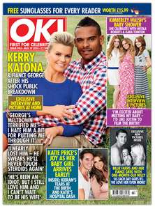 Free Copy of OK Magazine, Enjoy the best selling celebrity gossip magazine in the UK today!