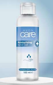 100ml Anti-bacterial mostirising hand gel £2 + £2.50 delivery at Avon Shop