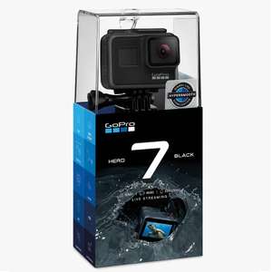 GoPro HERO7 Black Camcorder, 4K Ultra HD, 60 FPS, 12MP, Wi-Fi, Waterproof, GPS £219.99 delivered @ John Lewis & Partners