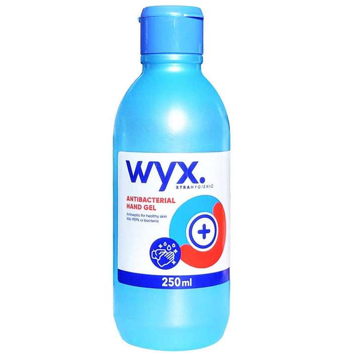 Wyx 250ml Antibacterial Hand Gel Sanitizer 79.8% Ethanol - £1.29 in Aldi in-store (national)