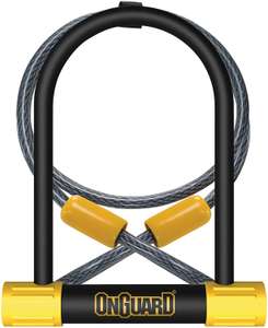 On-Guard 8012 Bulldog Keyed Shackle Lock, Black, 11.5 x 23.0 cm £19.99 Prime / £24.48 Non Prime at Amazon