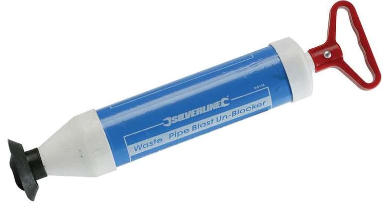 Silverline MS138 370mm Blast Wastepipe Unblocker - £2.67 (Prime) // £7.16 (Non Prime) @ Amazon