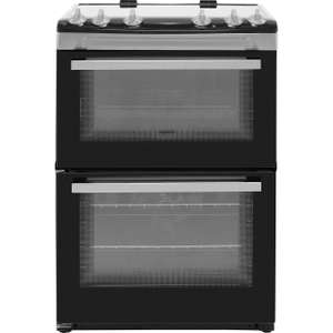 Zanussi ZCV66050XA 60cm Electric Cooker with Ceramic Hob - Stainless Steel - A/A Rated £422.10 at ao.com