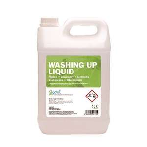 2Work Washing Up Liquid 5 Litre 2W04170 £3.14 @ Euroffice