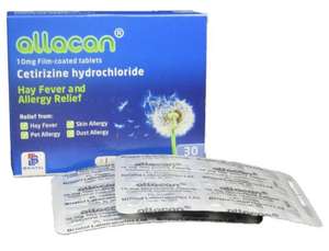 12 Month Supply of Hayfever Relief £8.49 + £2.99 del at ClearChemist