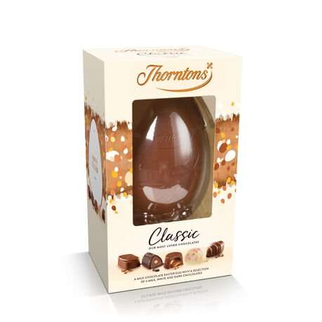 Classic Collection Easter Egg (207g) £3 (or 4 for £10) + £3.95 postage @ Thorntons